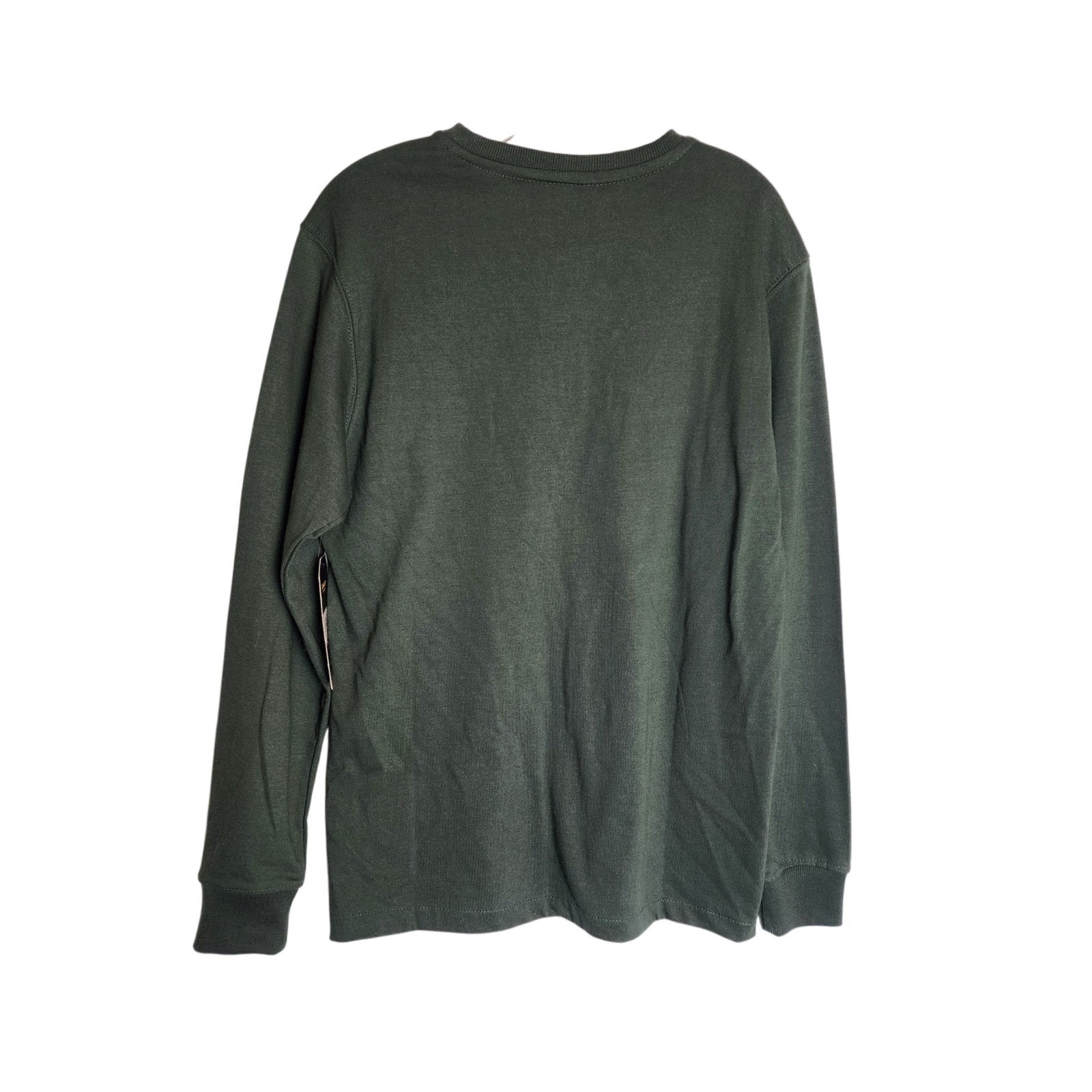 Stanley Workwear Mens Henley Long Sleeve Shirt Deep Forest Green St204ro New — image 6 of 8